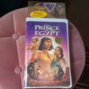 Dreamworks The Prince of Egypt VHS - Purple and Gold